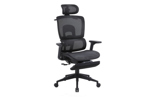 Сітчасте офісне кресло Master Ergonomic - регулюване обертливе кресло для комфортного використання вдома та в офісі