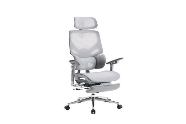 Mistrz ergonomicznego fotela - wysokie oparcie obrotowego fotela biurowego siatka z przewiewnym designem