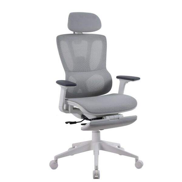 Mistrz ergonomicznego fotela biurowego - nowoczesny design fotela siatka z wysokim oparciem i regulowaną wysokością