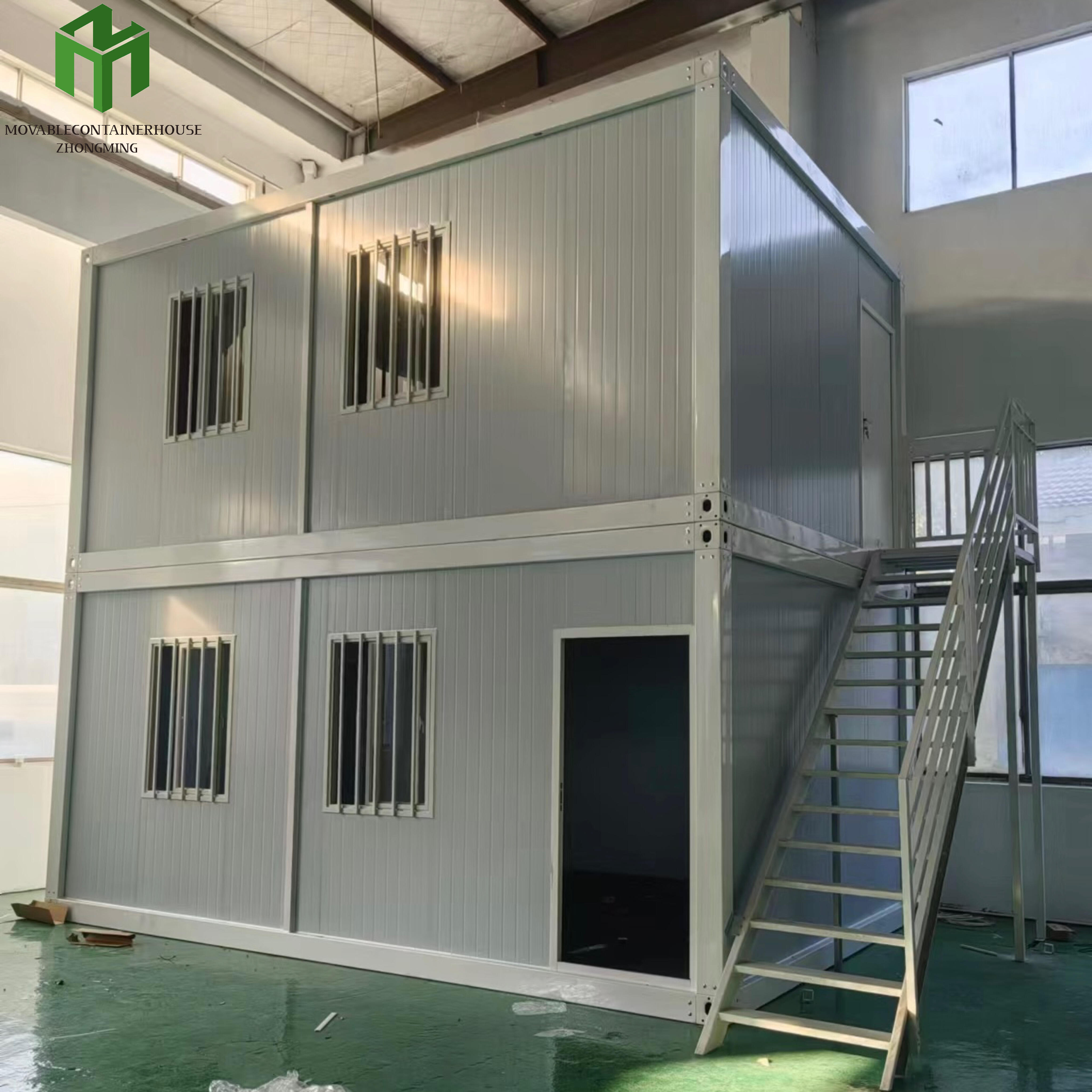 What are modern design trends in prefab container houses?
