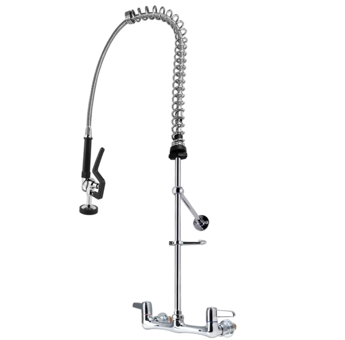 Why is a commercial kitchen sprayer essential for large-scale food prep?