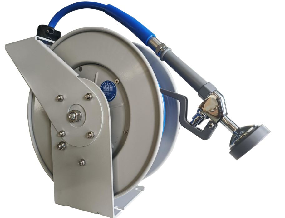 What is a commercial kitchen sprayer and how does it help in cleaning?