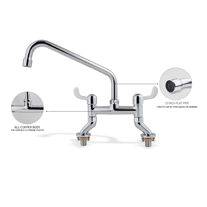 Deck Mounted Sink Faucet