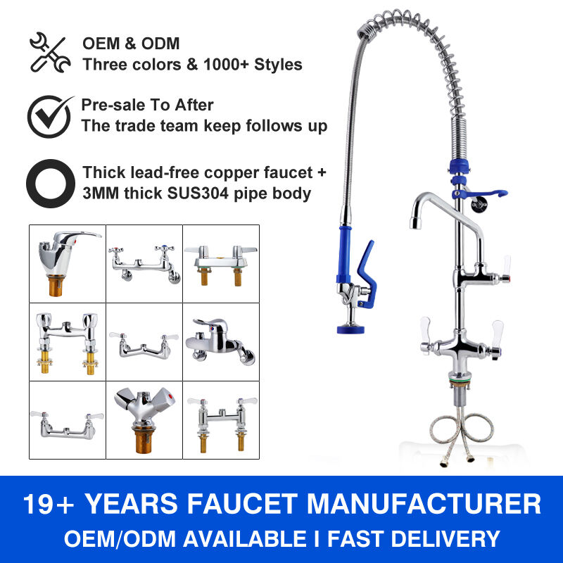 Premium Commercial Kitchen Faucet Wall Mount Solutions