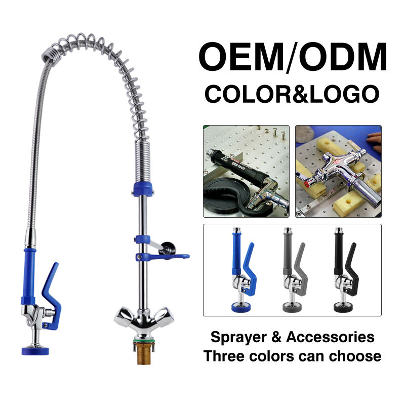 Wall Mounted Pre Rinse Faucets: Durable & Efficient Kitchen Solutions