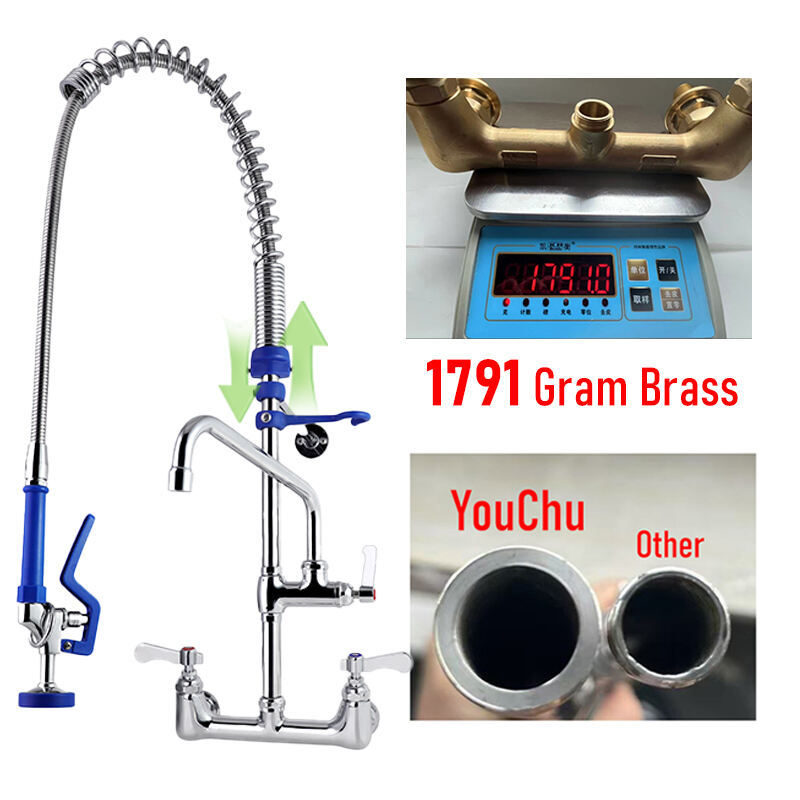Why choose a pre rinse kitchen faucet over a regular one?