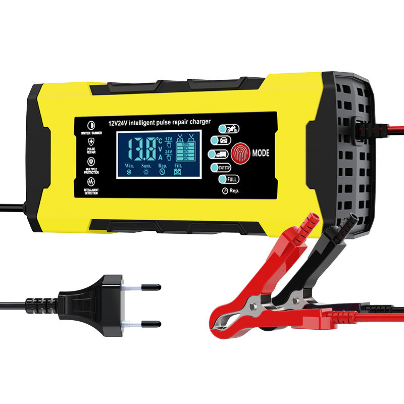 Avanceret mikroprocesorteknologi med intelligent batterigenkendelse