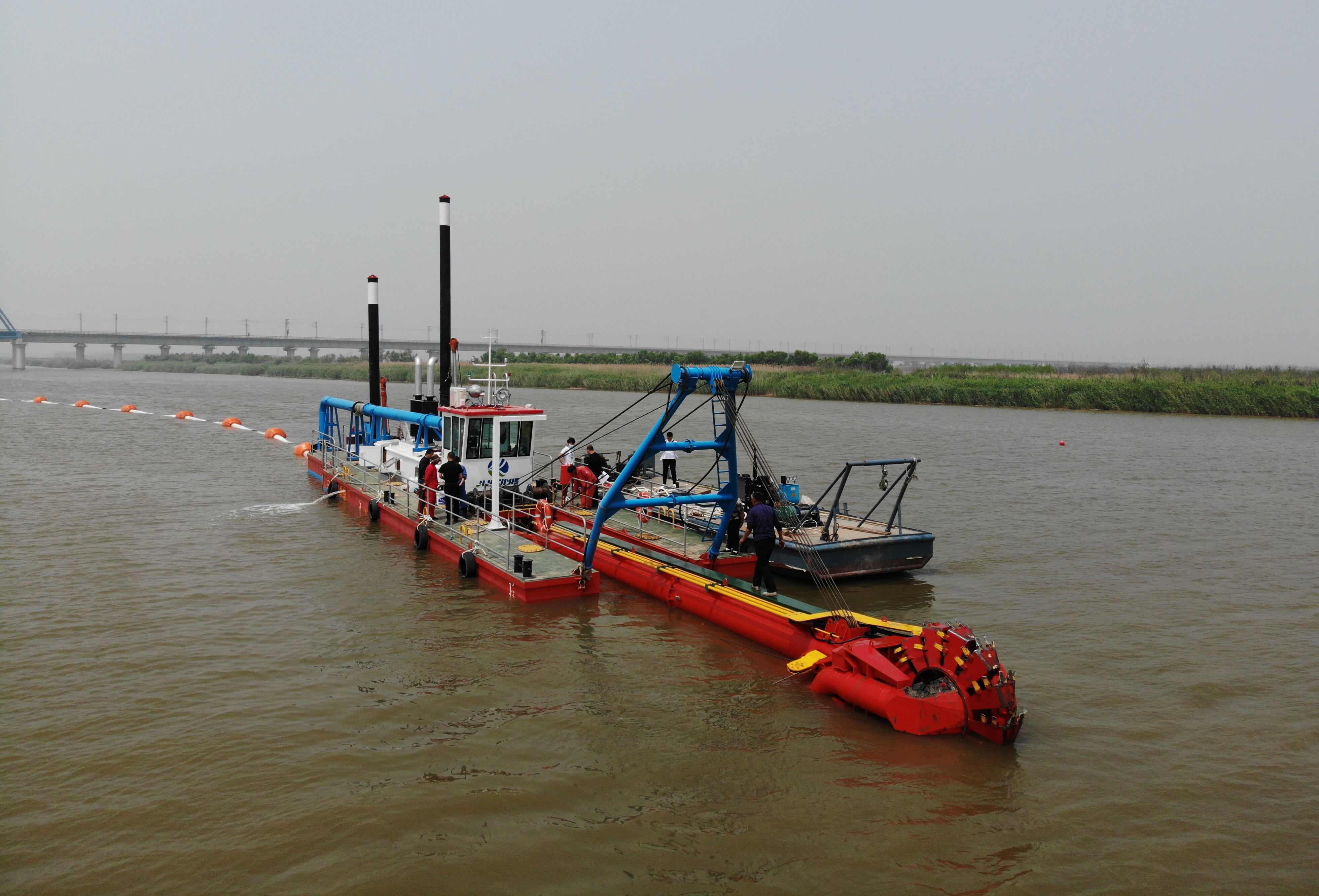 Beijing-hangzhou Canal dredging and resumption project in 2018