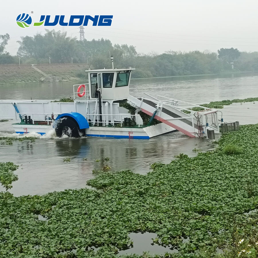 Amphibious Weed Harvester