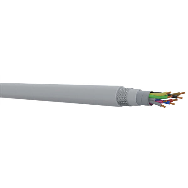 Reinforced PVC inner sheath, double-shielded twisted pair PUR outer sheath high-drag chain cable