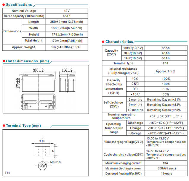 np65 12 12v65ah lead acid battery-2