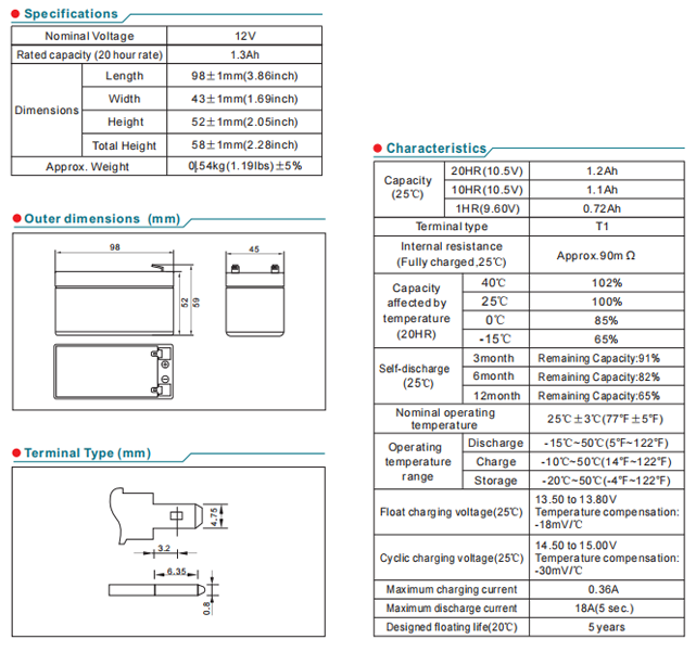 np12 13ah 12v13ah lead acid battery-2