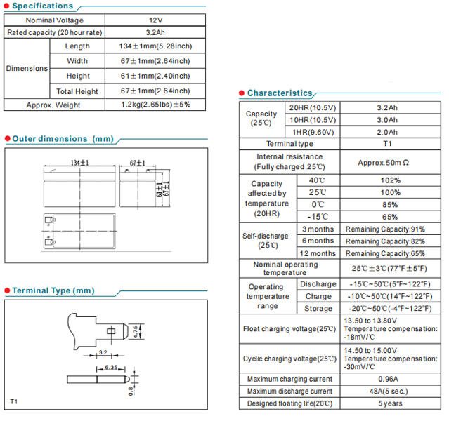 np12 32ah 12v32ah lead acid battery-2