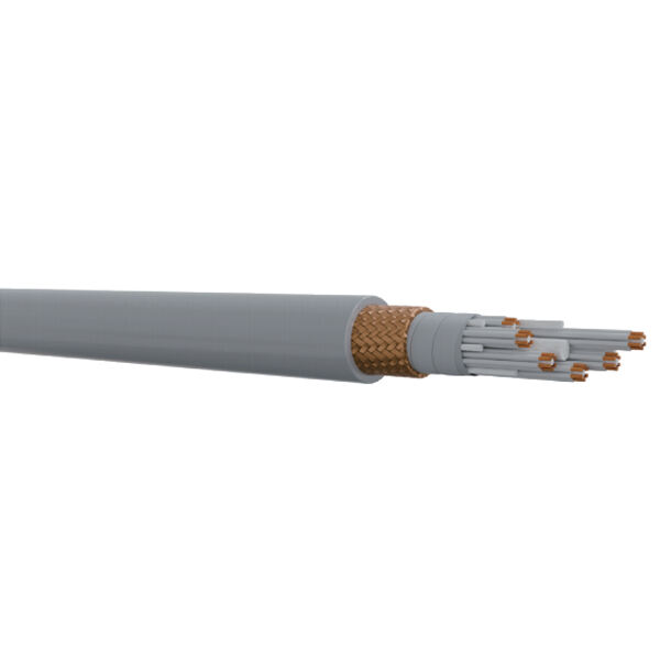 Shielded PUR-Jacketed Medium-Duty Cable for Cable Chains