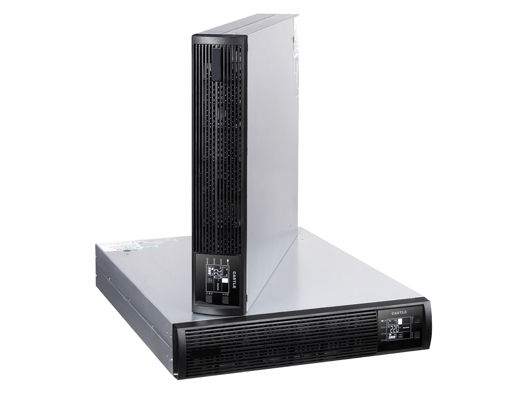 Online 6KVA 10KVA Rack-Mounted Uninterruptible Power Supply (UPS) with Lead Acid Battery