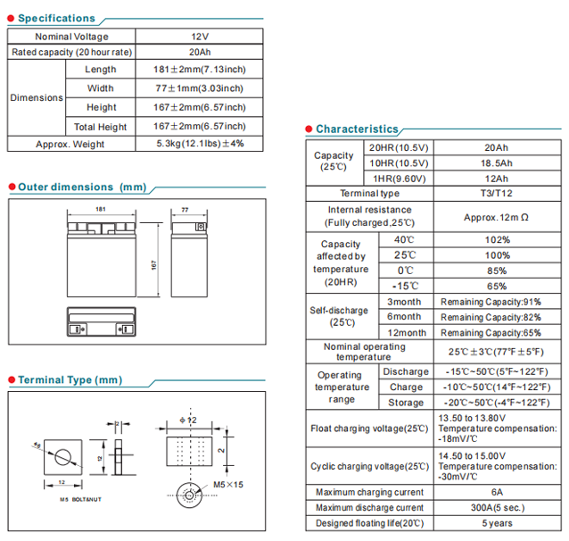 np20 12 12v20ah lead acid battery-2