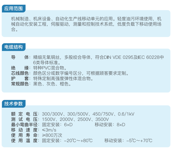 unshielded medium duty cable chain cable-2
