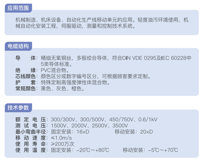flexible drag chain cable-2