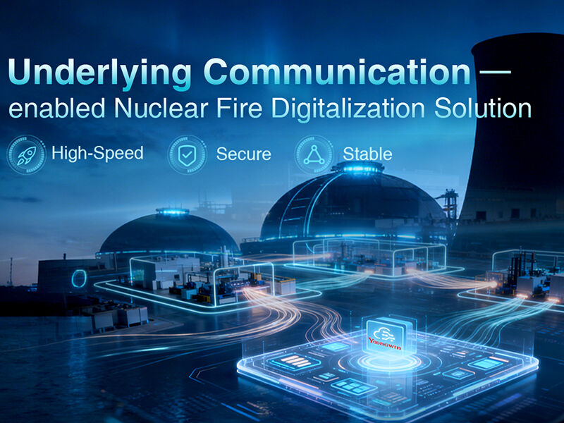 Novel Underlying Communication Technology Empowers Digital and Intelligent Transformation of Fire Protection