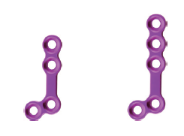 locking maxillofacial implant 110 l plate titanium maxillofacial micro plate-5