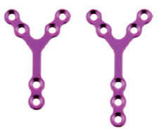 15mm maxillofacial y plate titanium maxillofacial micro plate-3