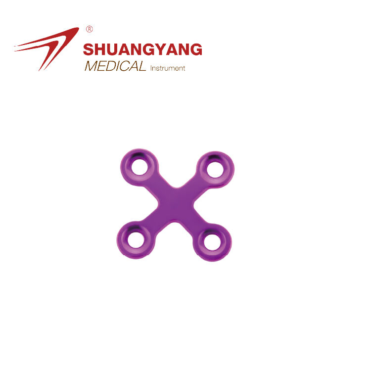 Locking Maxillofacial implant X-plate Titanium Maxillofacial Plate