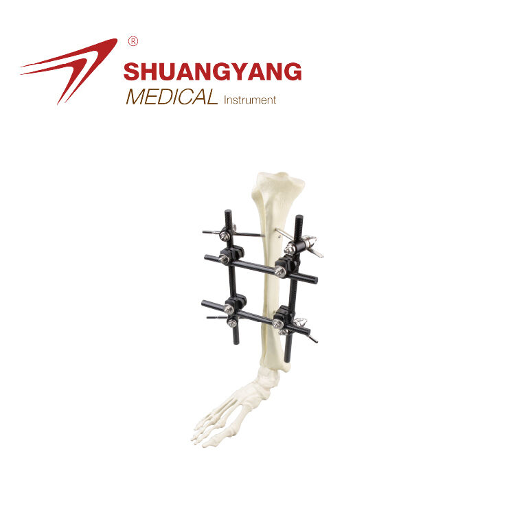 Tibia backbone external fixator