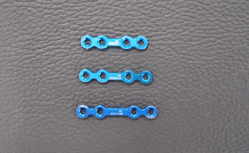 20mm maxillofacial set straight bridge plate titanium maxillofacial mini plate-3