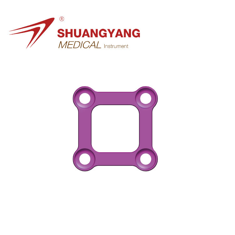 1.5mm maxillofacial Set Rectangular plate Titanium Maxillofacial micro plate