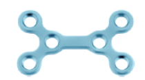 double y plate titanium locking maxillofacial mini plate-5