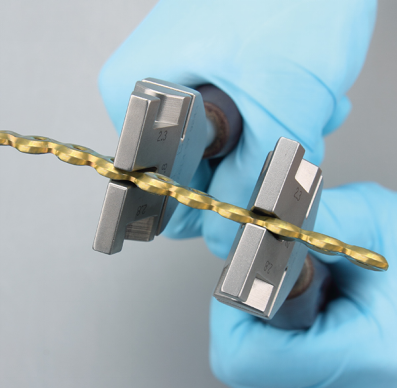 24 mm maxillofacial reconstruction 120 l  plate titanium maxillofacial plate-5