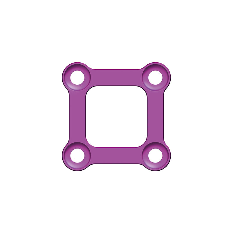 Maxillofacial Micro Rectangular Plate 4 Holes