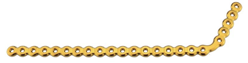 24 mm maxillofacial reconstruction 120 l plate titanium maxillofacial plate-7