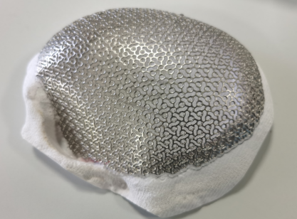 anatomical 3d flower shape titanium mesh used for skull restoration system-7
