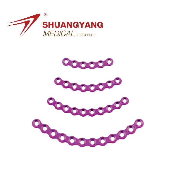 1.5mm maxillofacial Arc plate Titanium Maxillofacial micro plate