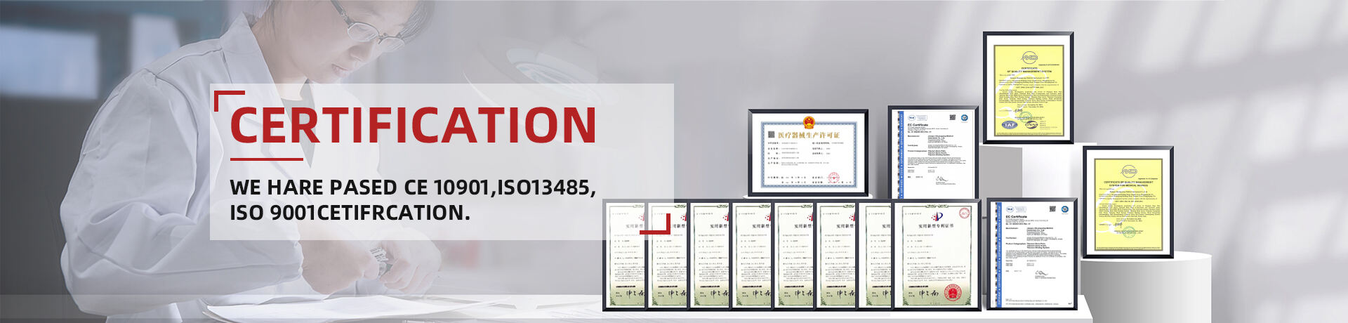 Certifications - Shuangyang Medical's Quality Standards