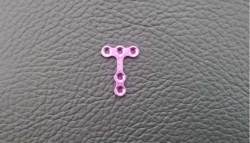 locking maxillofacial implant t plate titanium maxillofacial micro plate-4