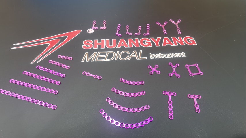 locking maxillofacial implant t plate titanium maxillofacial micro plate-3