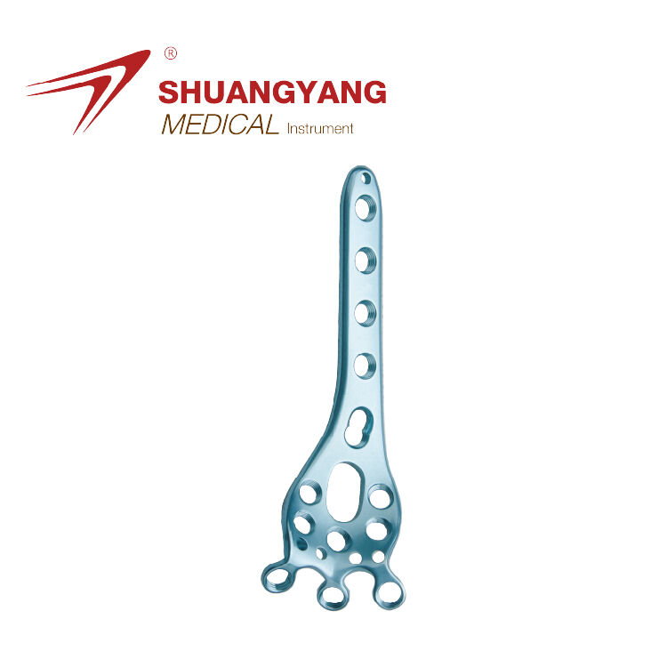 Posterior tibia plateau locking plate