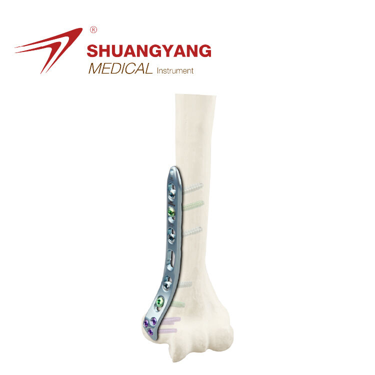 Distal medial humerus locking plate