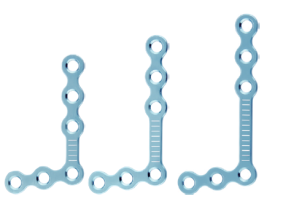 08mm thickness orthognathic series l plate titanium maxillofacial plate6 holes-3