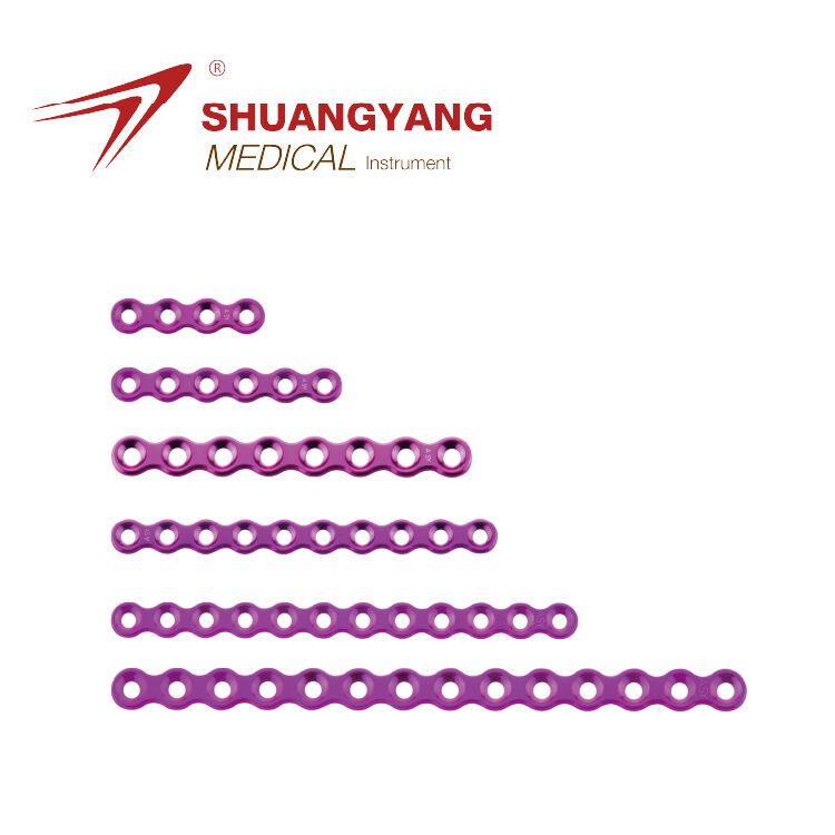 1.5mm maxillofacial Set Straight plate Titanium Maxillofacial micro plate