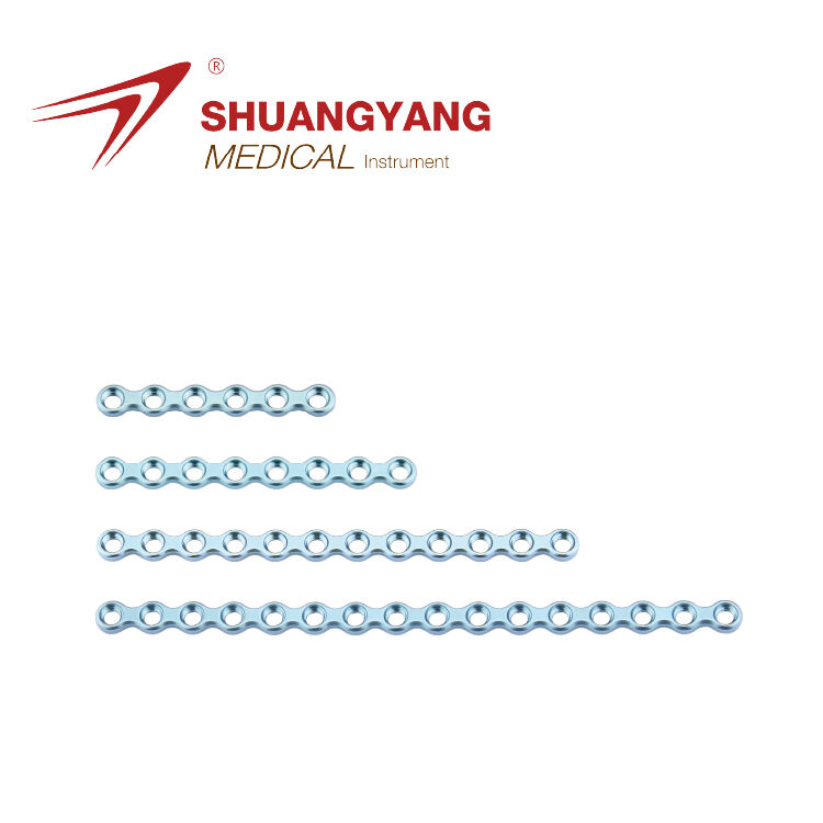 Straight plate Titanium locking Maxillofacial mini plate