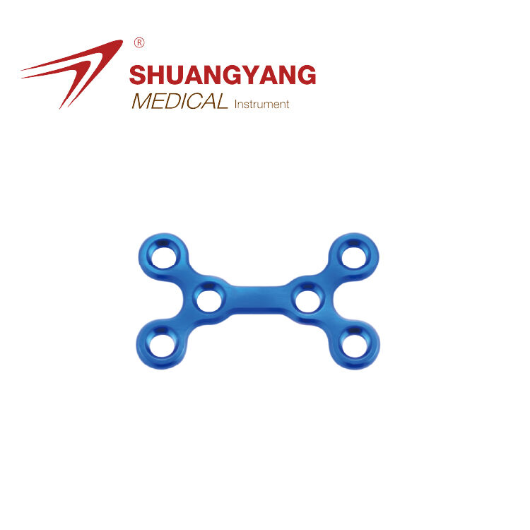 2.0mm maxillofacial Set Double Y-plate Titanium Maxillofacial mini plate