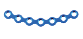 20mm maxillofacial set arc plate 7 holes titanium maxillofacial mini plate-4