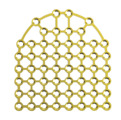 customization pre shaped orbital floor plate type li-5