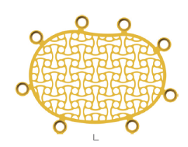 neurosurgery implant cranial interlink plate  temporal fossa interlink plate-8