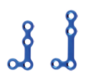 20mm maxillofacial set 90 l plate titanium maxillofacial mini plate-4