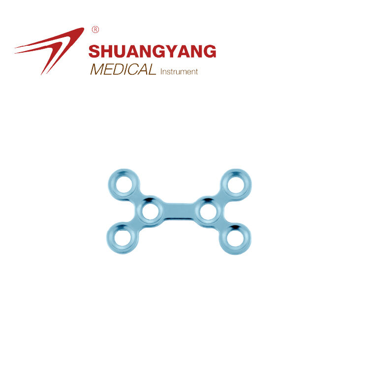 Double Y-plate Titanium locking Maxillofacial mini plate