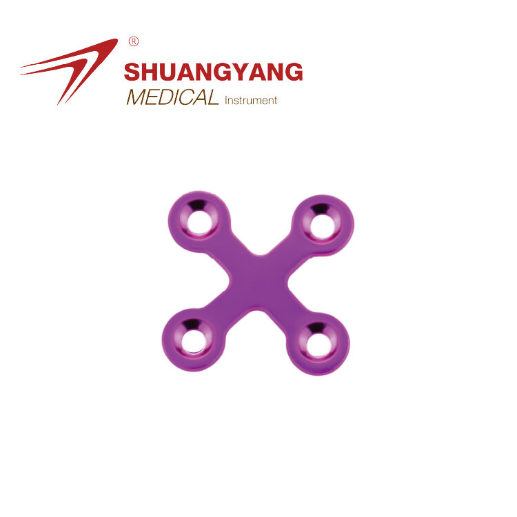 1.5mm maxillofacial Set X-plate Titanium Maxillofacial micro plate